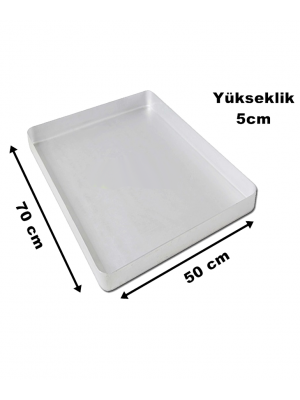 Baklava Tepsisi 50x70x5 cm 3200 gr